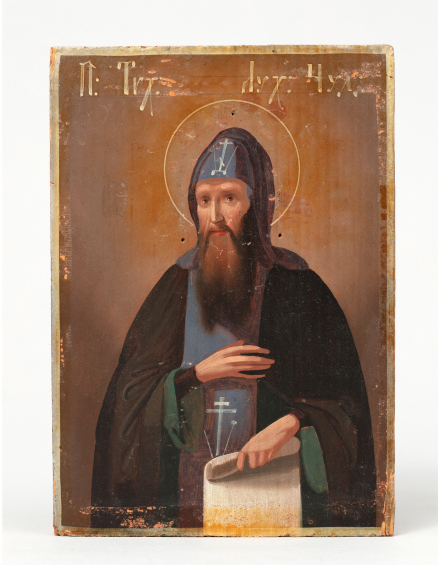 Икона Святой Преподобный Тихон Луховской, Костромской - фото - 5