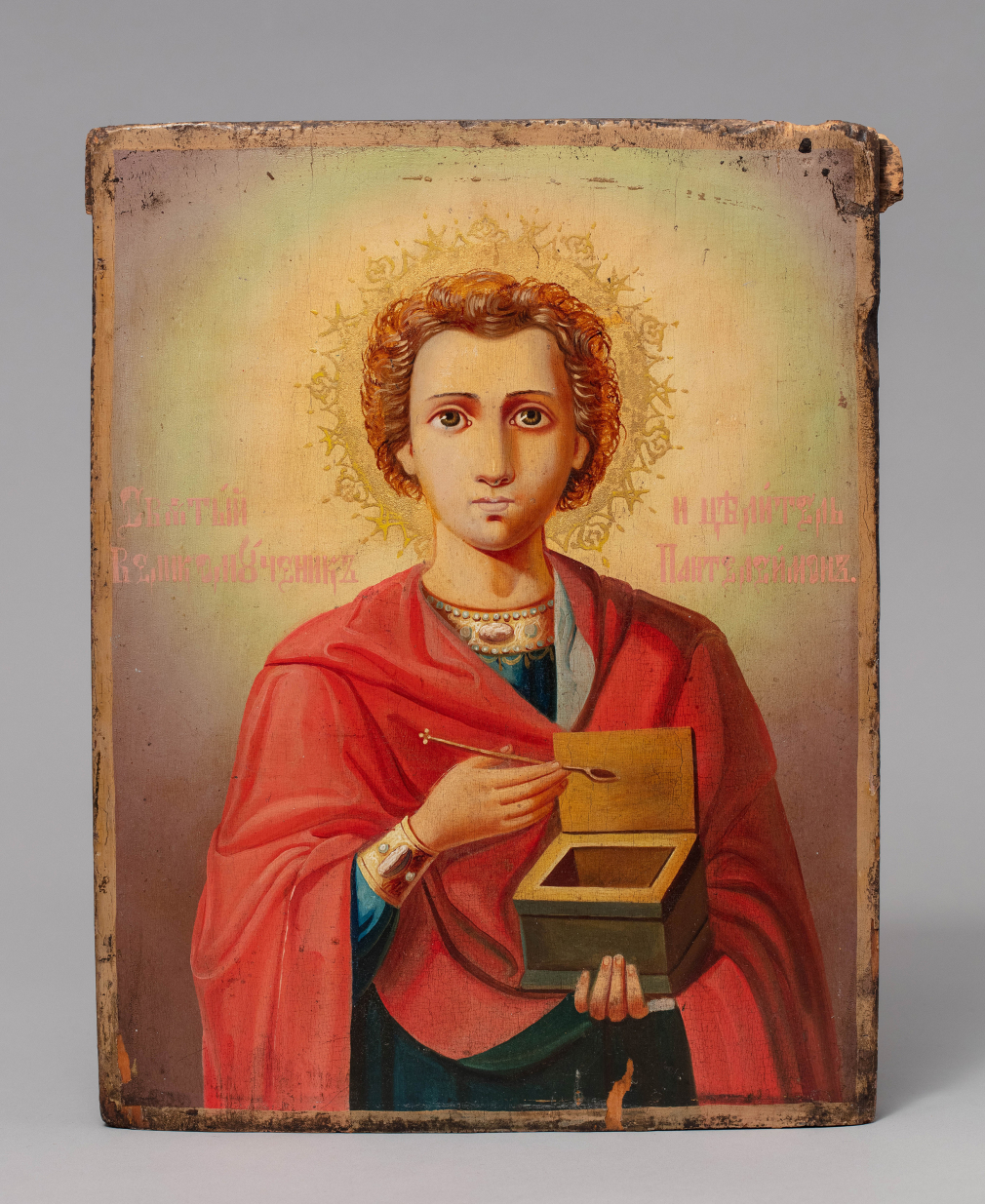 Икона Святого Пантелеимона - фото - 5