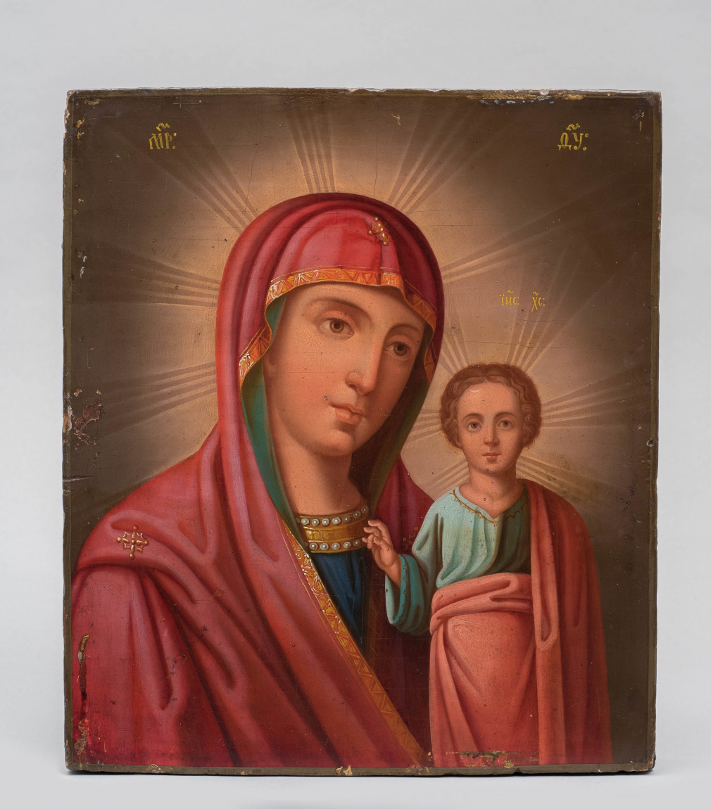 Икона Богородица Казанская - фото - 5