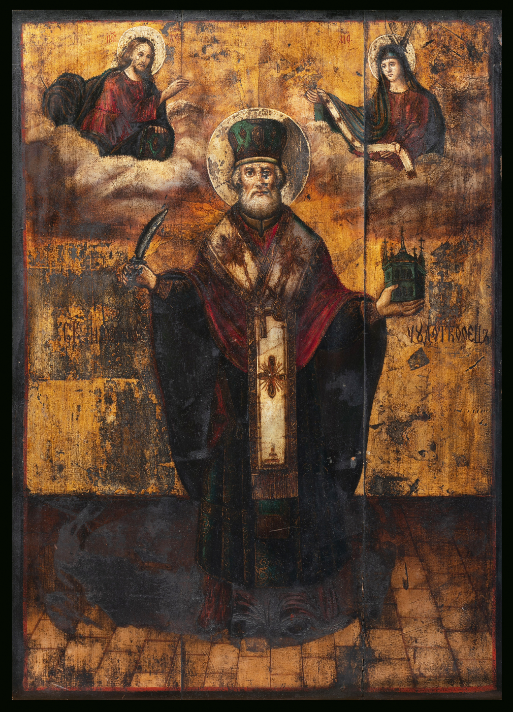Икона Святой Николая Можайский - фото - 2
