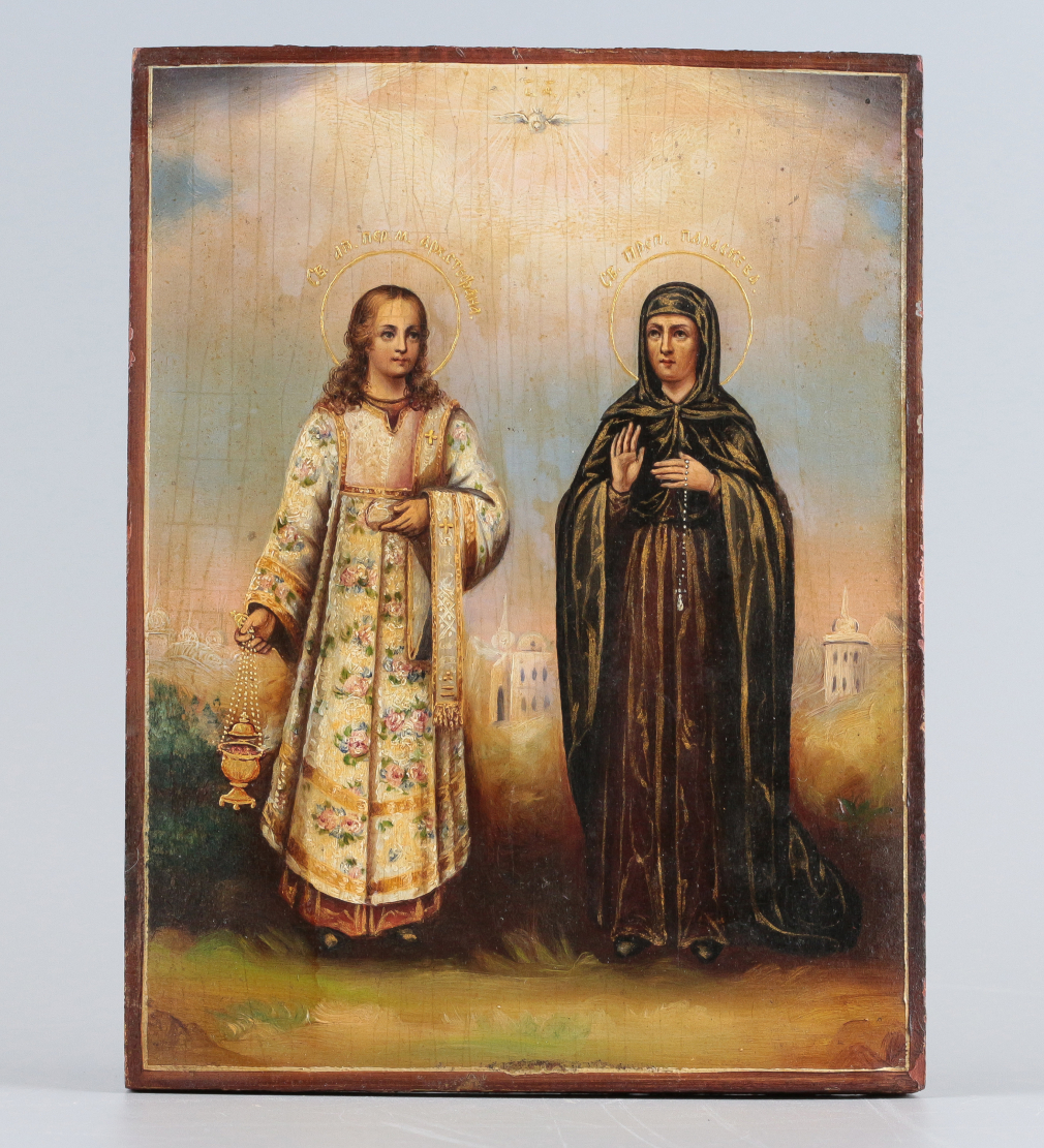 Икона Святой Апостол первомученик и Архидиакон Стефан и Параскева - фото - 2