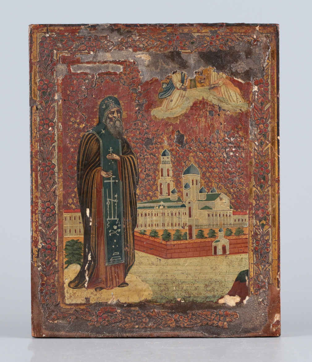 Икона Святой Нил Столобенский - фото - 2