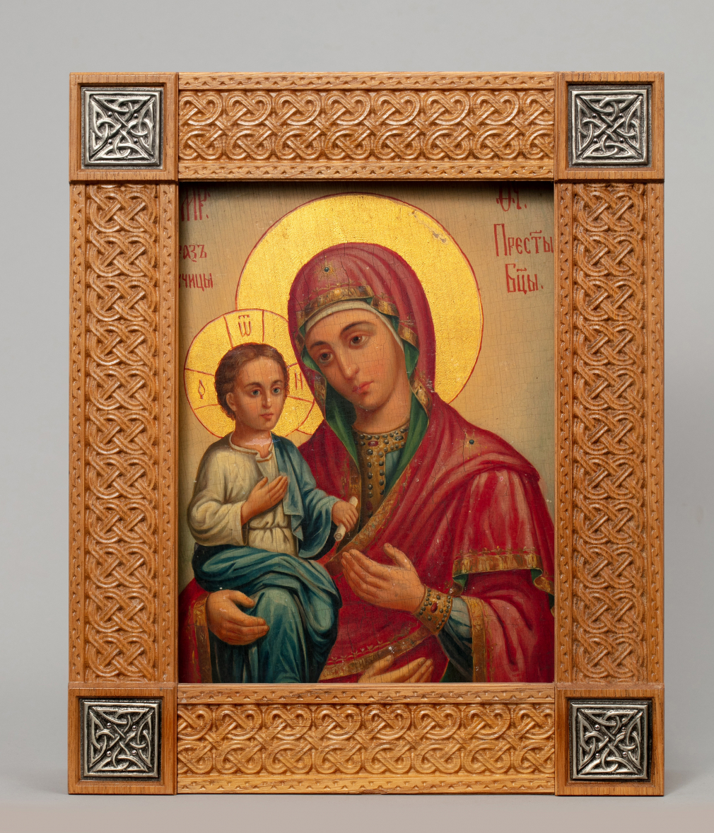 Икона Богородица Троеручица - фото - 8
